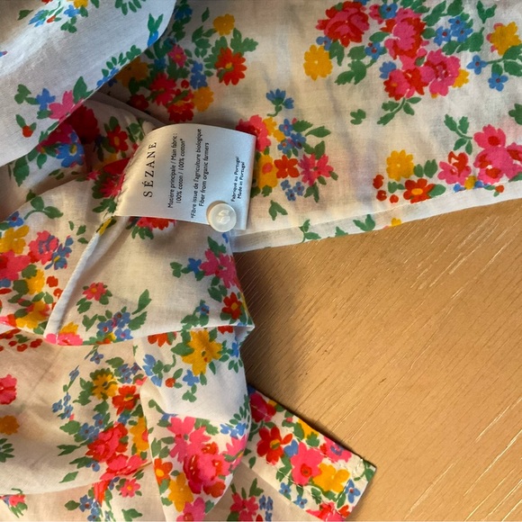 Sezane Ann Shirt in Floral Jardin - Picture 9 of 10